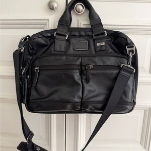 Tumi Black Briefcase for Men